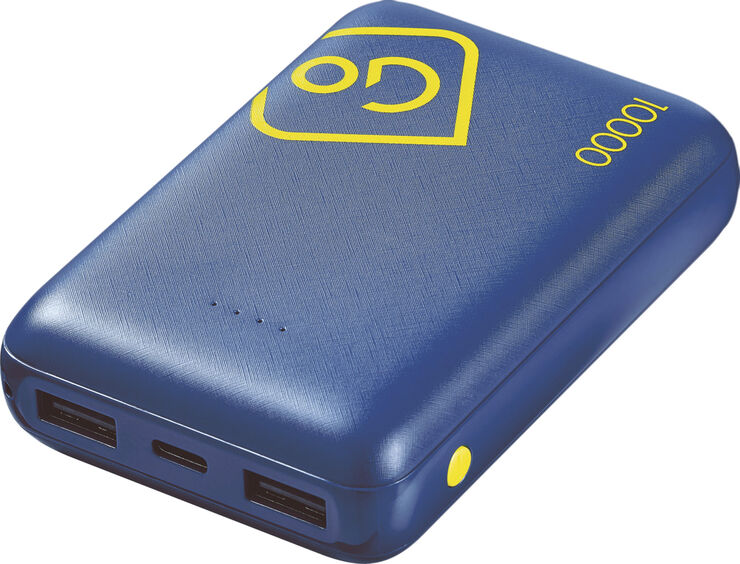 Go Travel Power Bank 10. 000 Blue