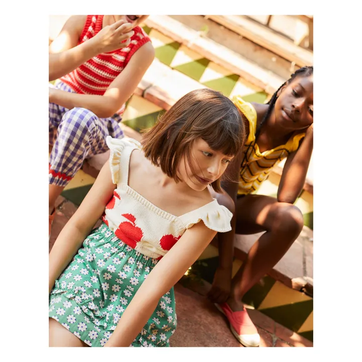 Hello Simone Top Maille Miranda Coton Bio | Ecru