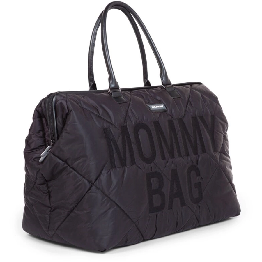 CHILDHOME Mommy Bag gesteppt schwarz
