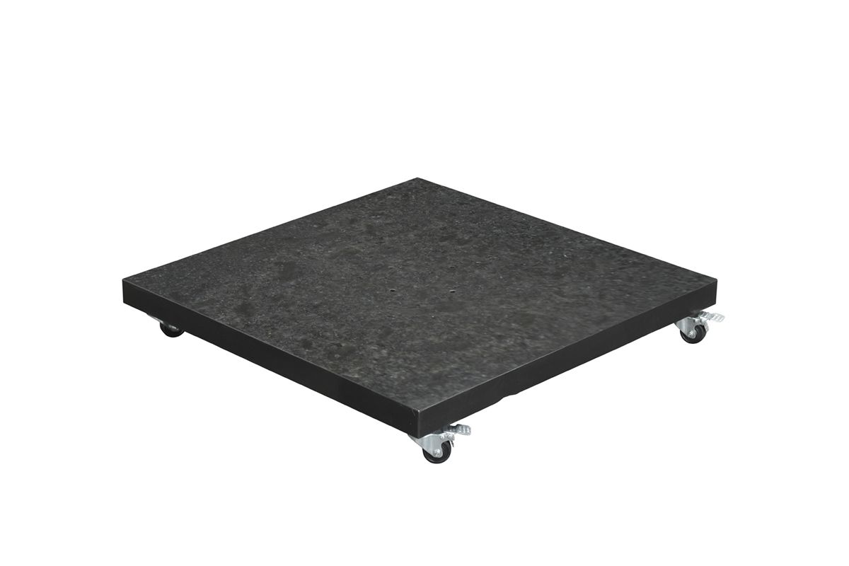 Special Hawaii granieten parasolvoet-120kg-antr-verrijdbaar