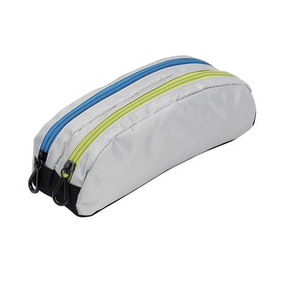 Trousse demi-lune Genius Double - 2 compartiments - 4 coloris disponibles - Viquel