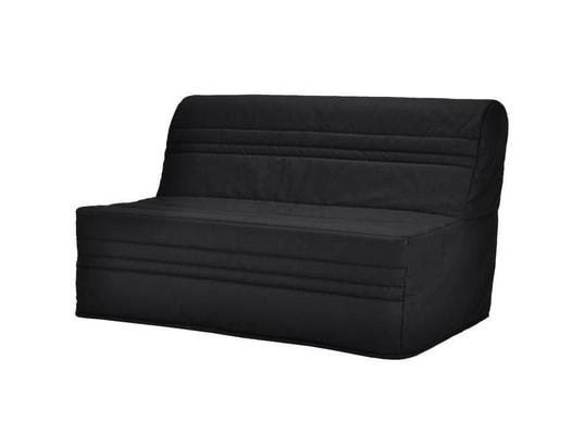 TBD - Joe banquette bz 3 places - tissu noir - contemporain - l 1...