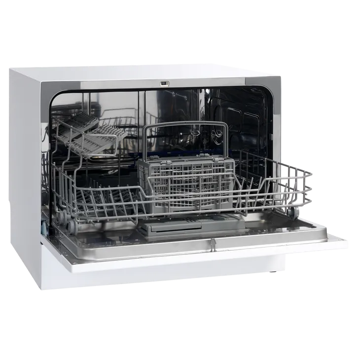 Scandomestic SFO 2203 W - Bordopvaskemaskine - bredde: 55 cm - dybde: 50 cm - højde: 43.8 cm - Hvid - 49 dB