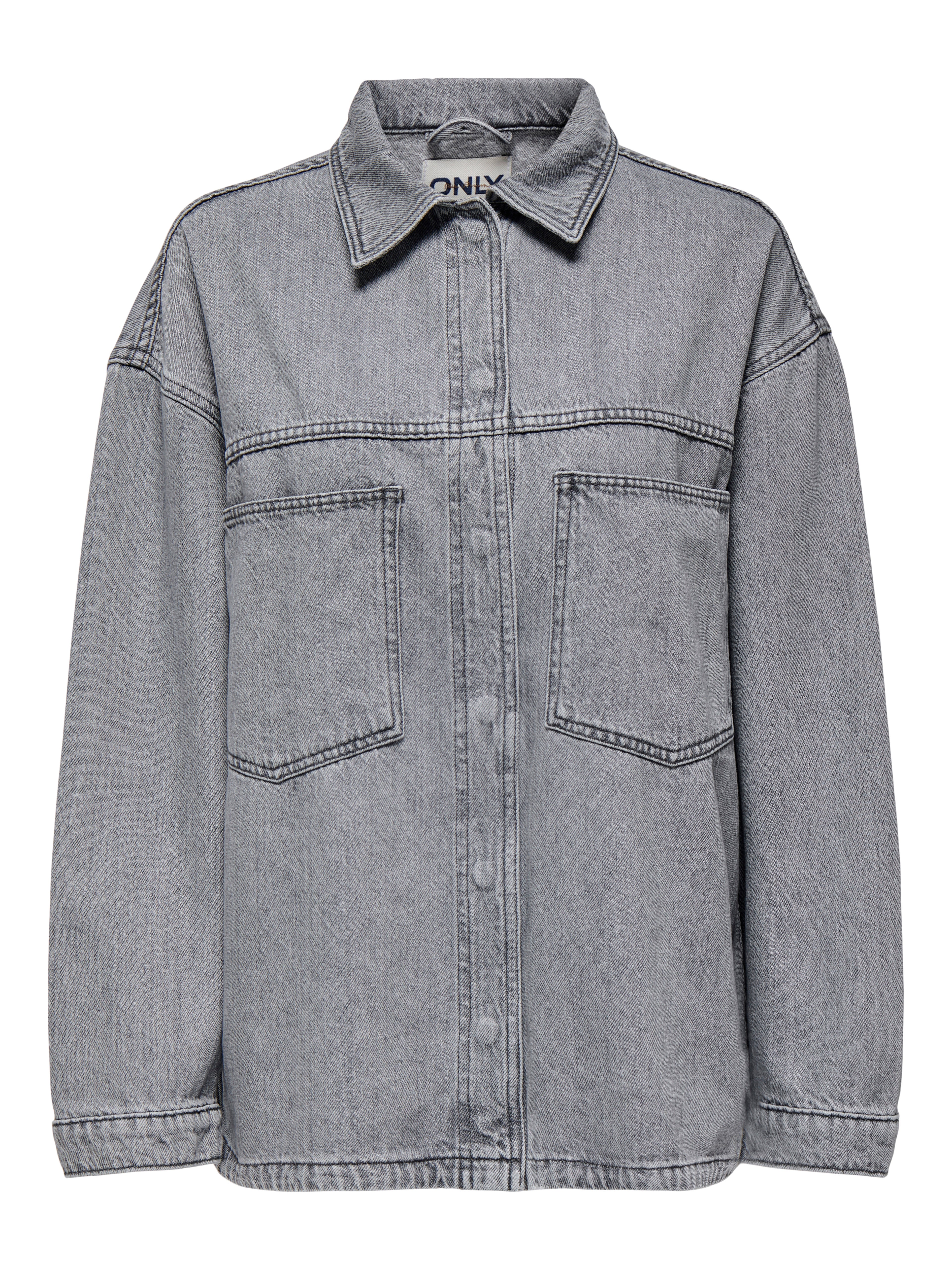 ONLEMMIE Jeanshemd Medium Grey Denim