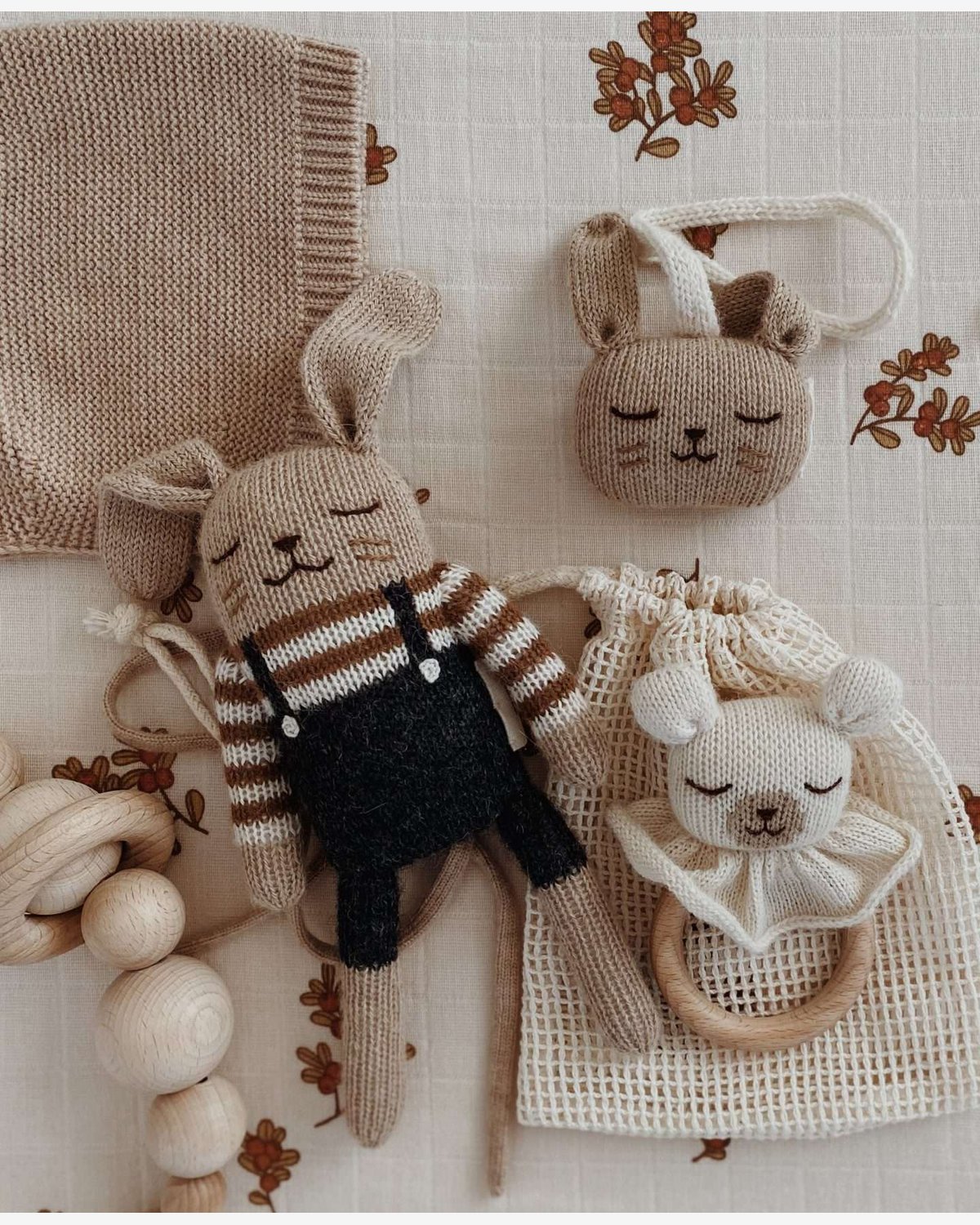 Rangle – Håndstrikket Alpakkaull