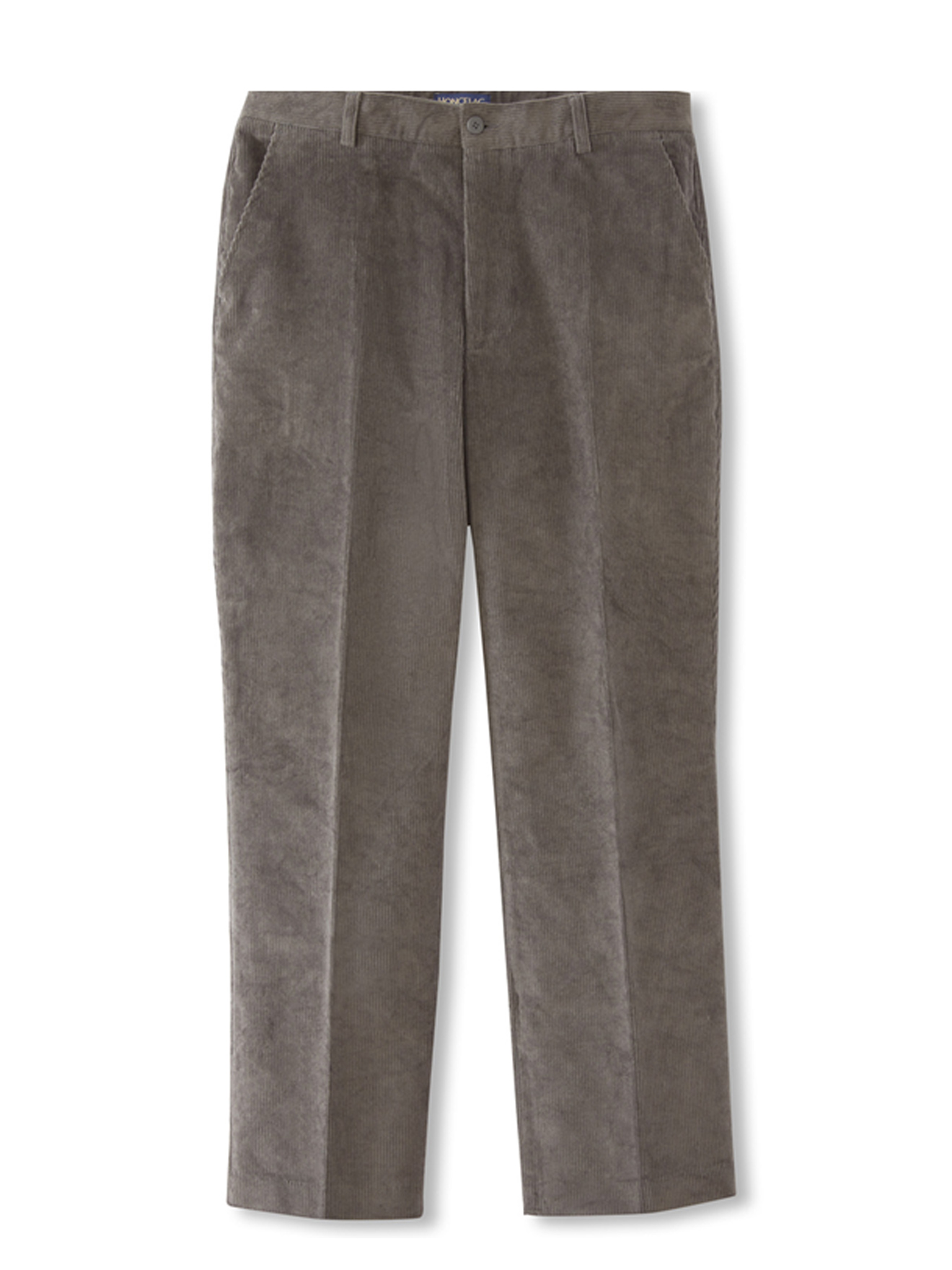 Pantalon droit en velours