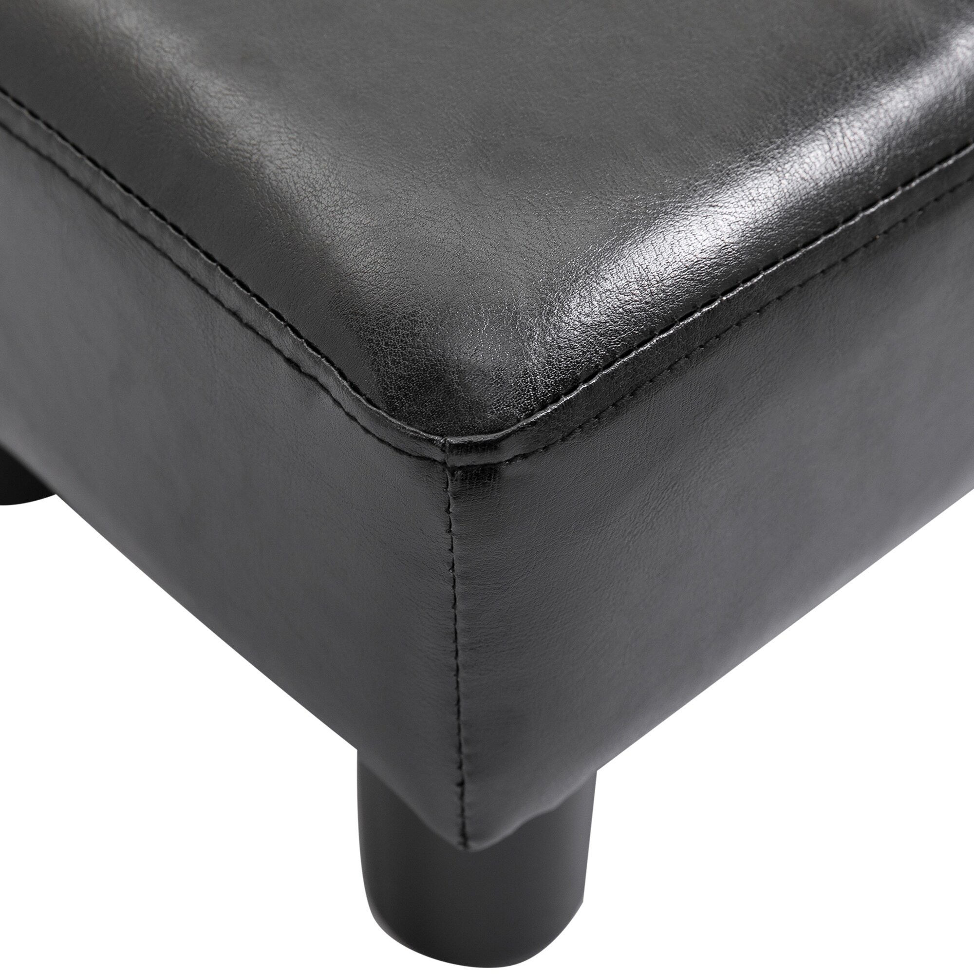 HOMCOM Fußhocker 40 x 30 x 24 cm (LxBxH)
