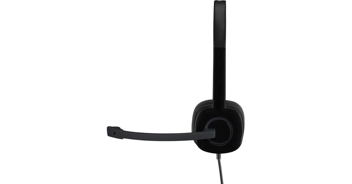 LogitechStereo Headset H151 on-ear   (Zwart)