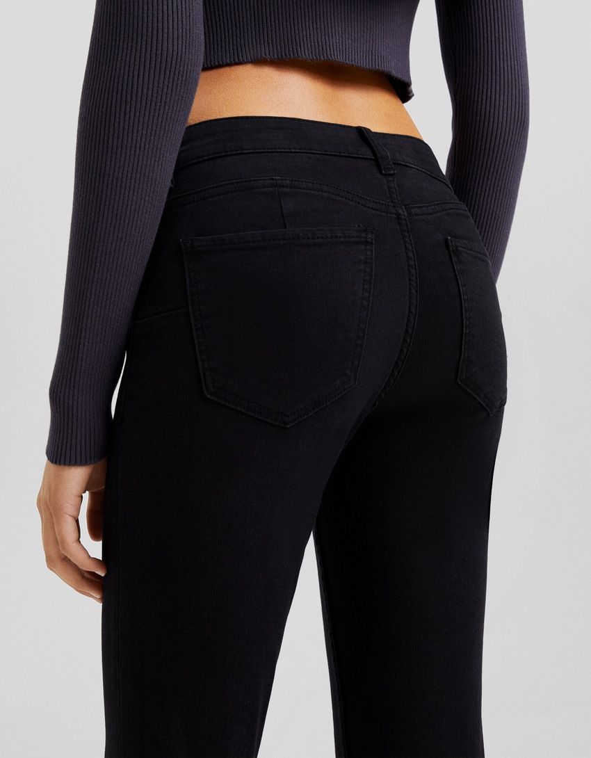 calça jeans skinny push-up
