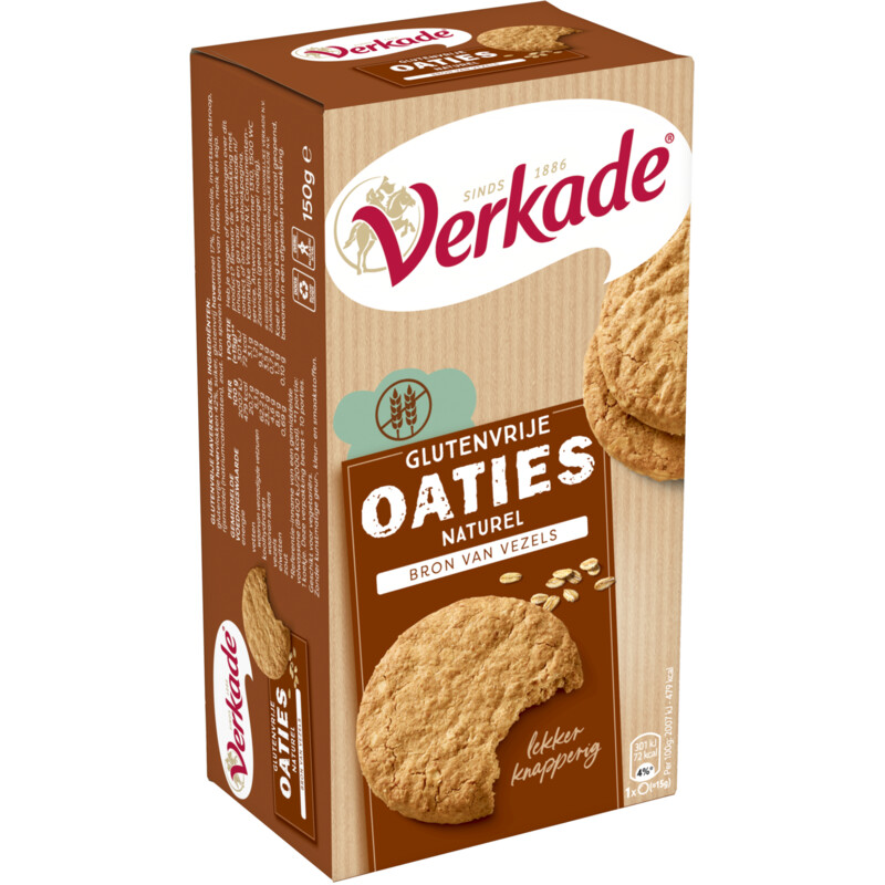Verkade Glutenvrije oaties naturel