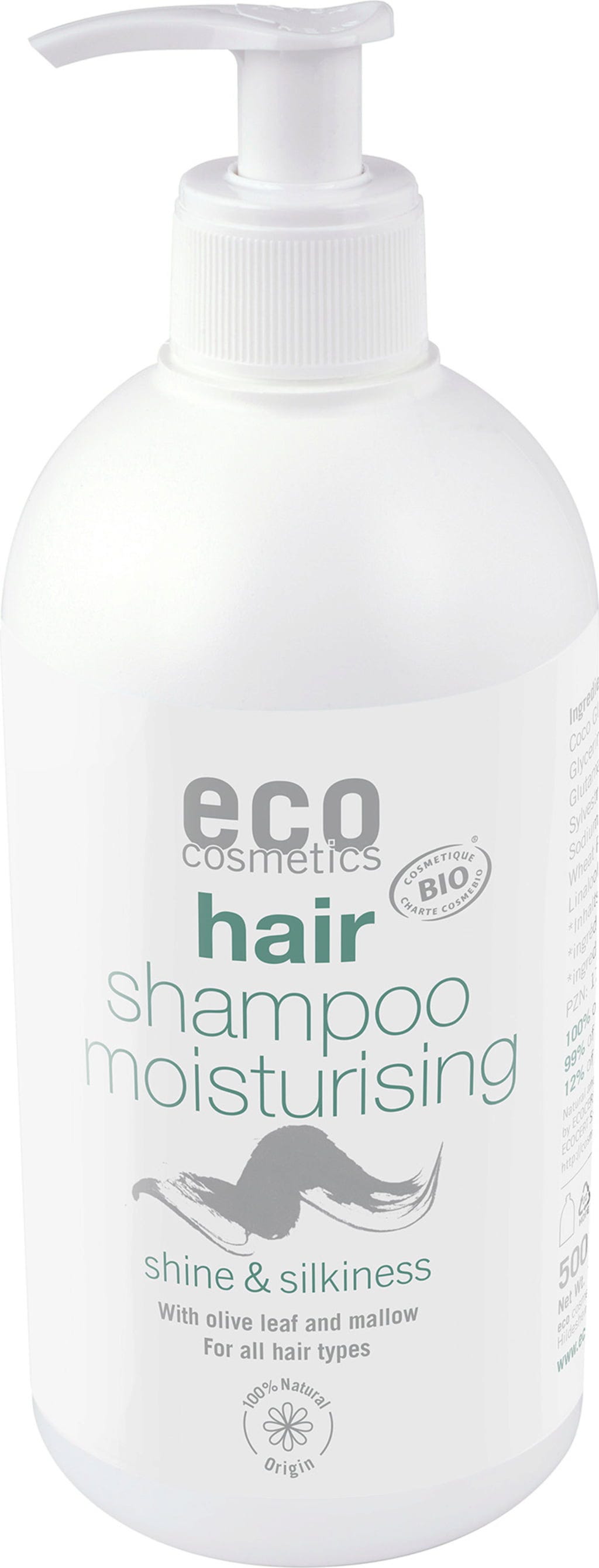 eco cosmetics  Pflege-Shampoo Olive & Malve, 500 ml
