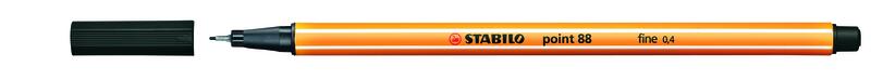 Stabilo Fineliner Point 88, schwarz