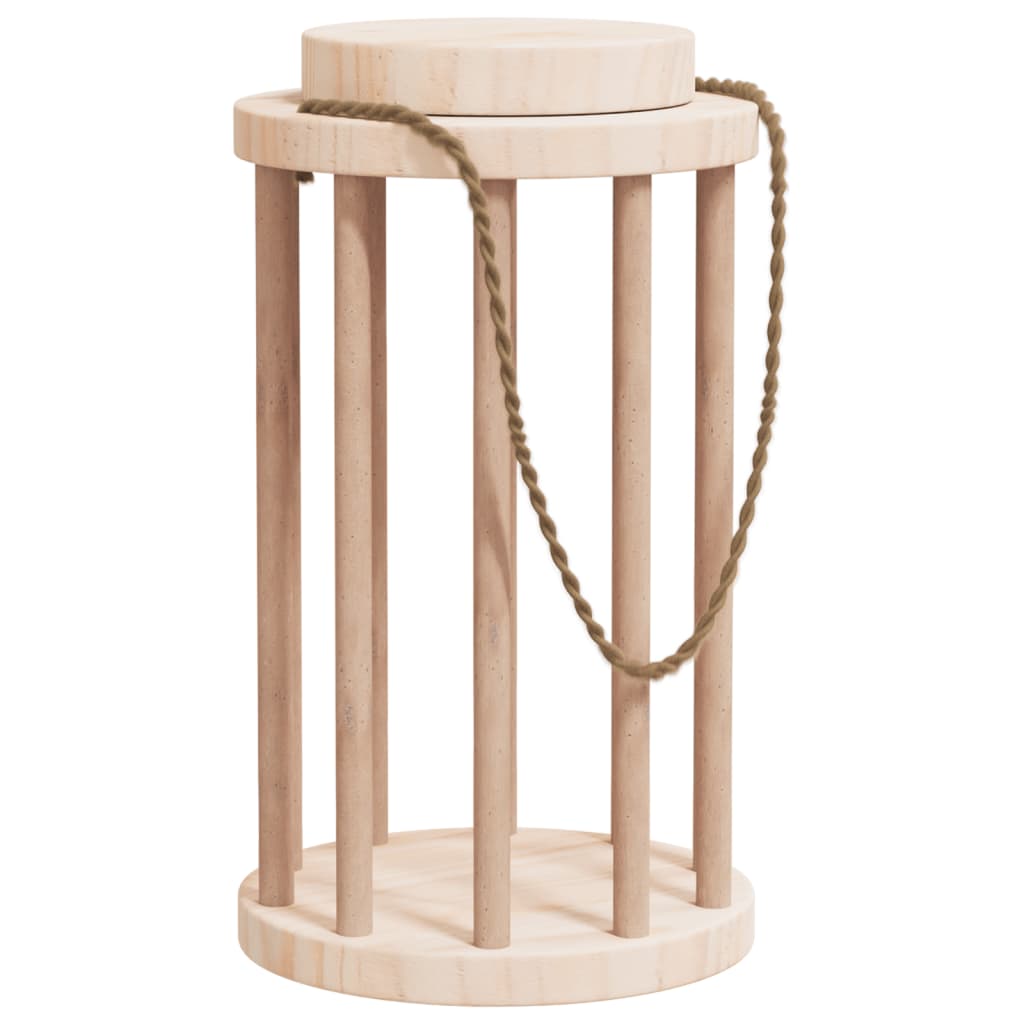 Mangeoire à foin pour lapins ø15x25,5 cm bois massif de sapin