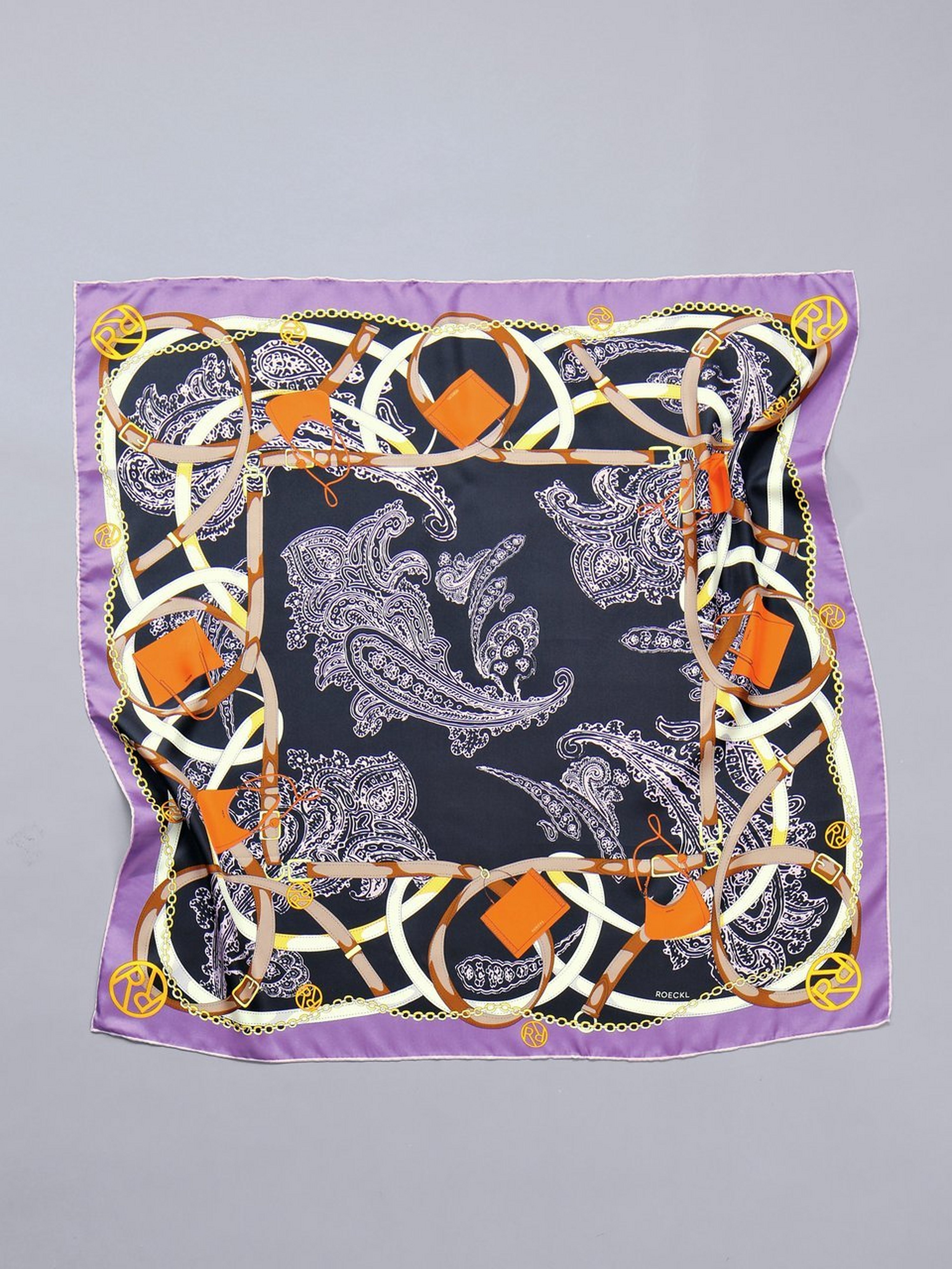 Tuch Noble Paisley aus 100% Seide