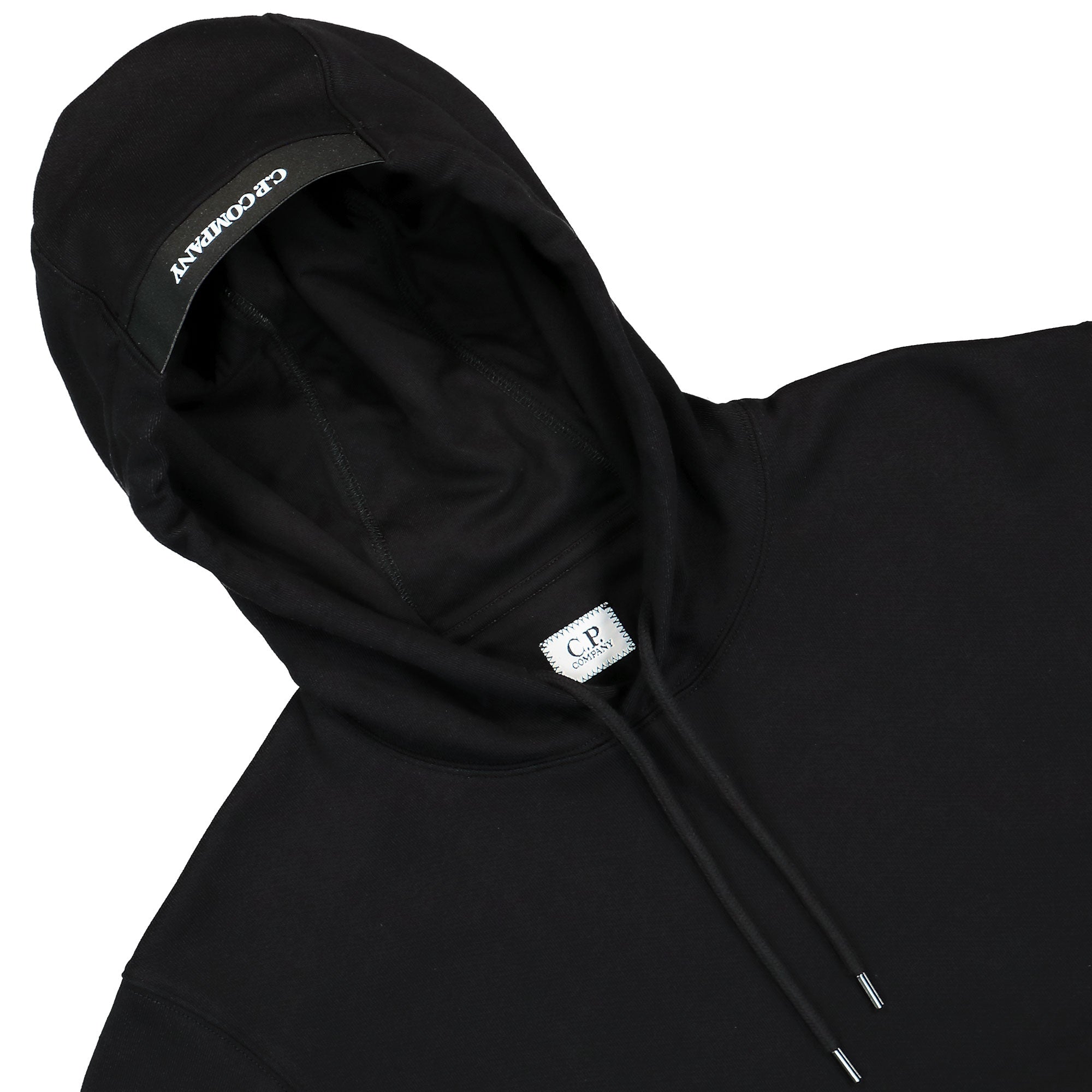 C.P. Company<br>Diagonal Raised Fleece Lens Hooded Sweatshirt