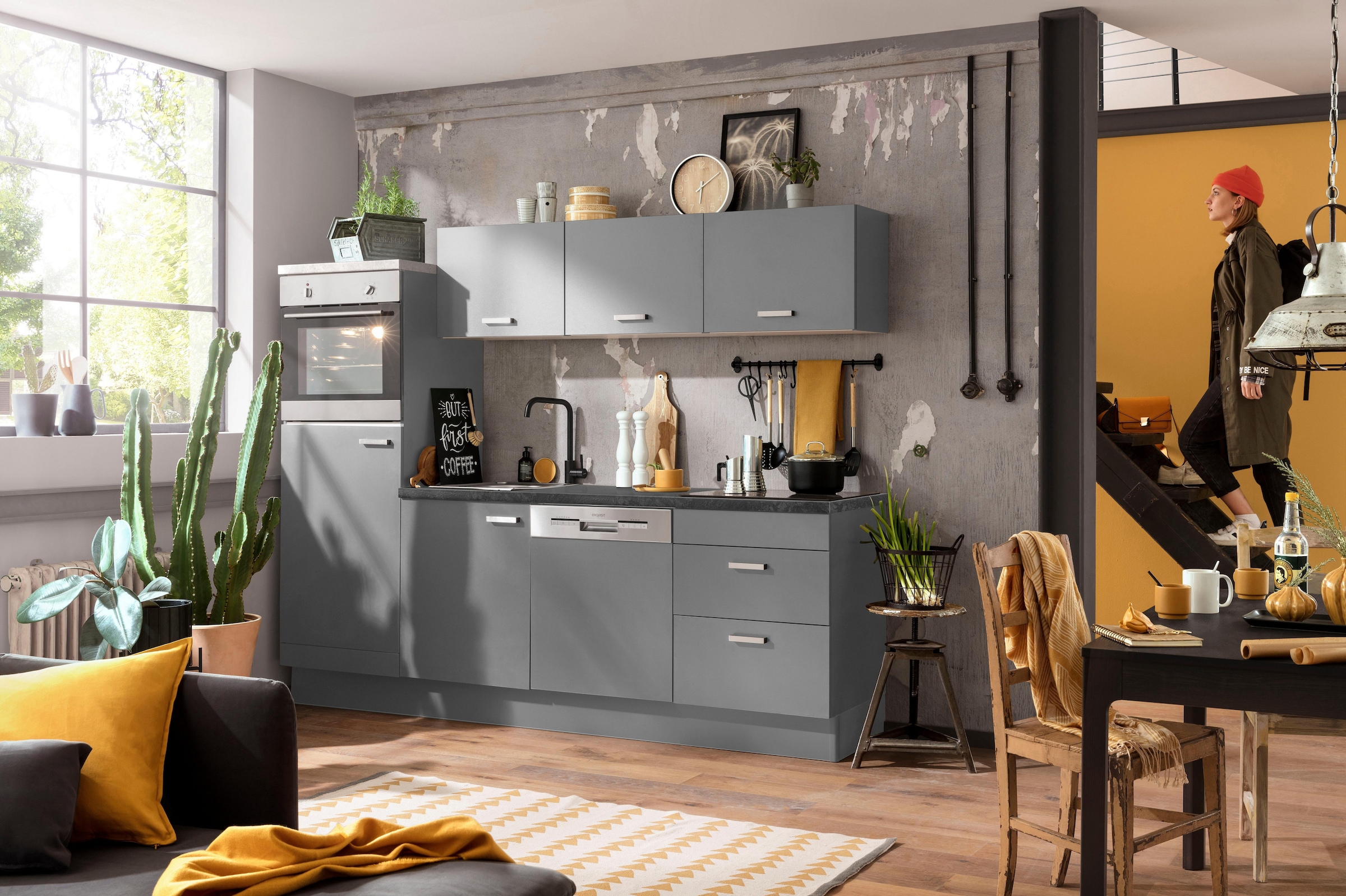 OPTIFIT Küchenzeile »Parma« ohne E-Geräte, Breite 240 cm