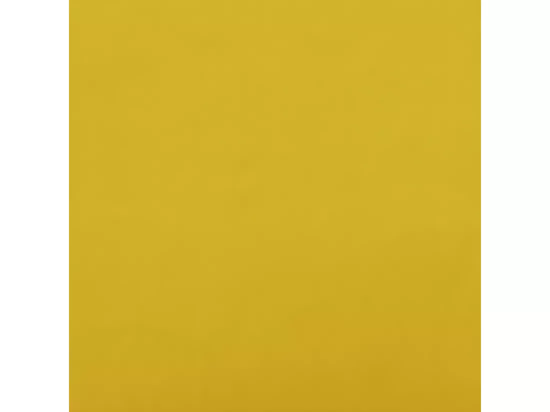 Chaise de relaxation avec repose-pied Jaune moutarde Velours
