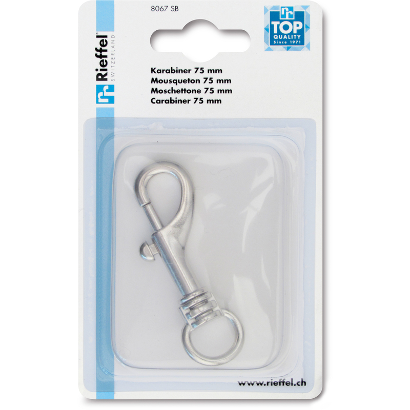 Rieffel Schlüsselanhänger 8067, silber