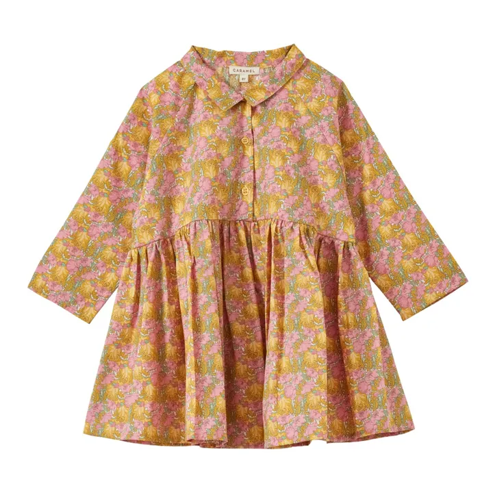Caramel Blouse Lemon Fleurie | Jaune