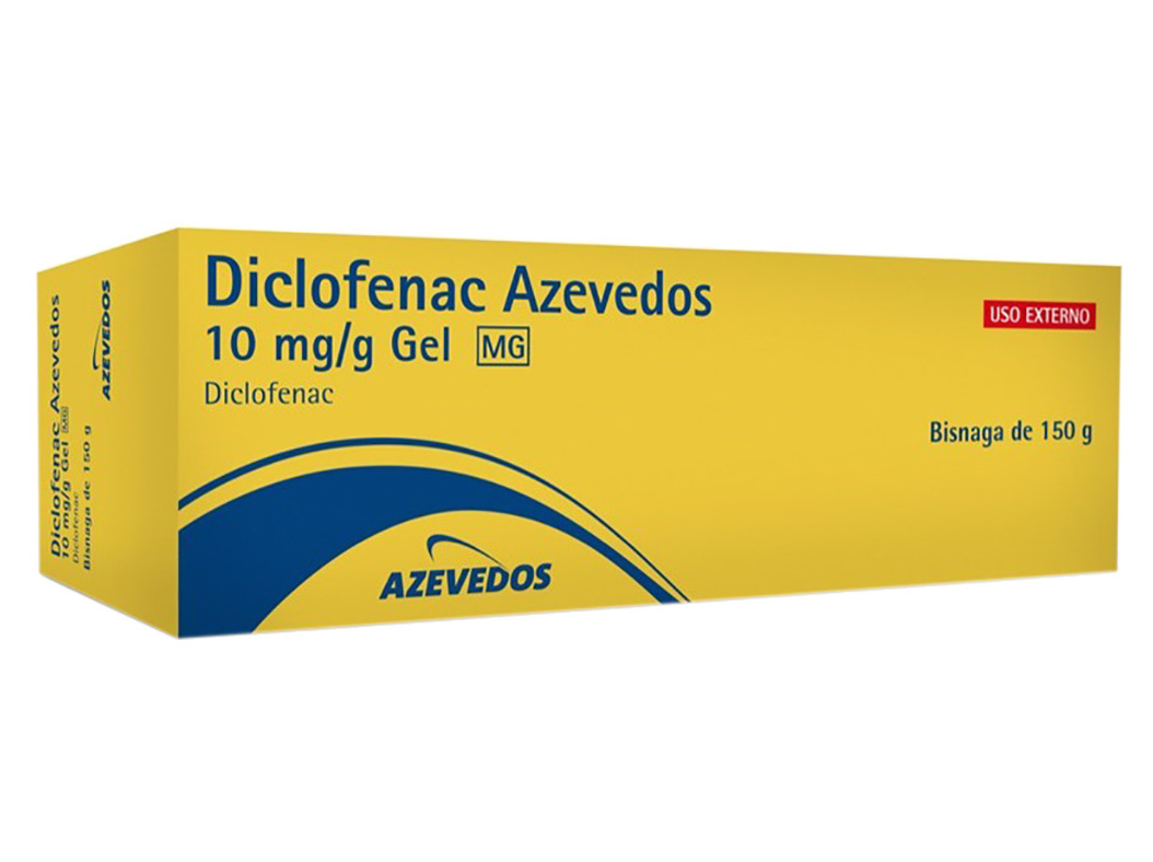 GEL AZEVEDOS DICLOFENAC 10MG/G 150G