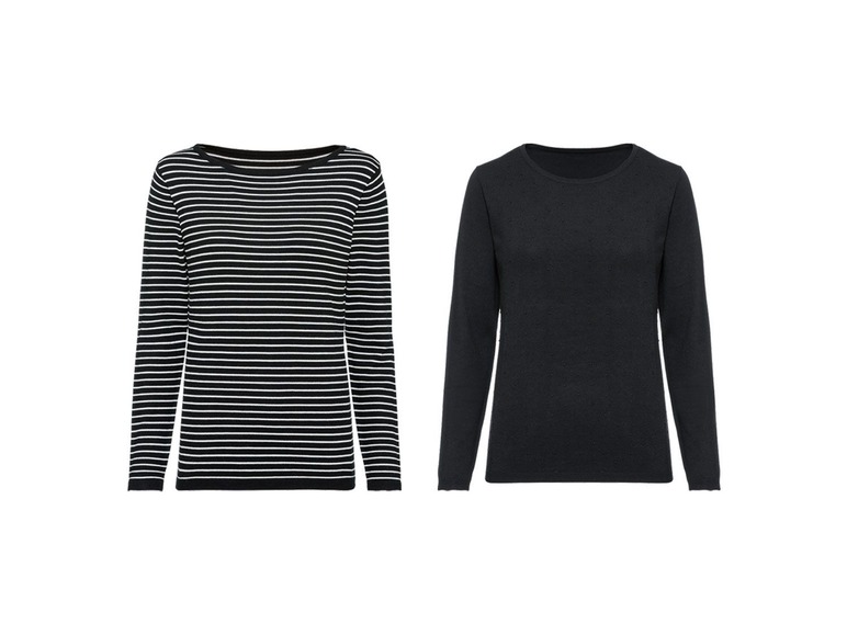 ESMARA® Women Schone gebreide trui, 2 stuks, hoge viscose