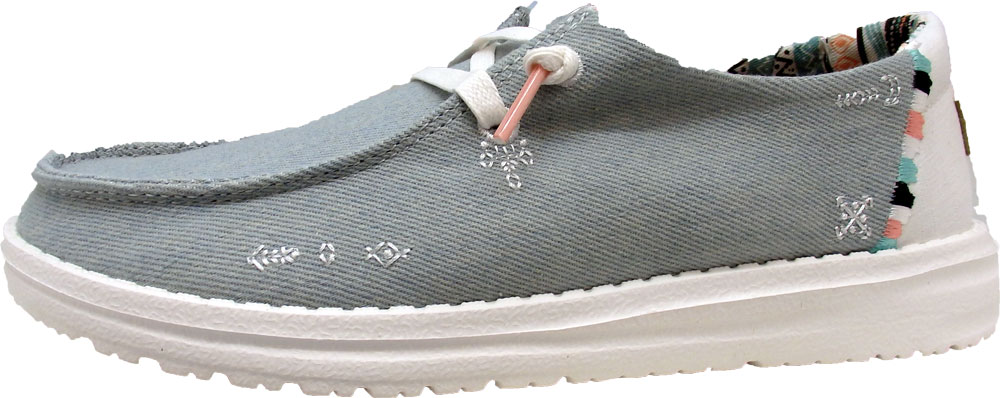 Mokassin Wendy Boho light denim von Heydude
