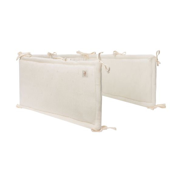 Jollein Cosy Knit Boxbumper - 180 x 30 cm - Ivory