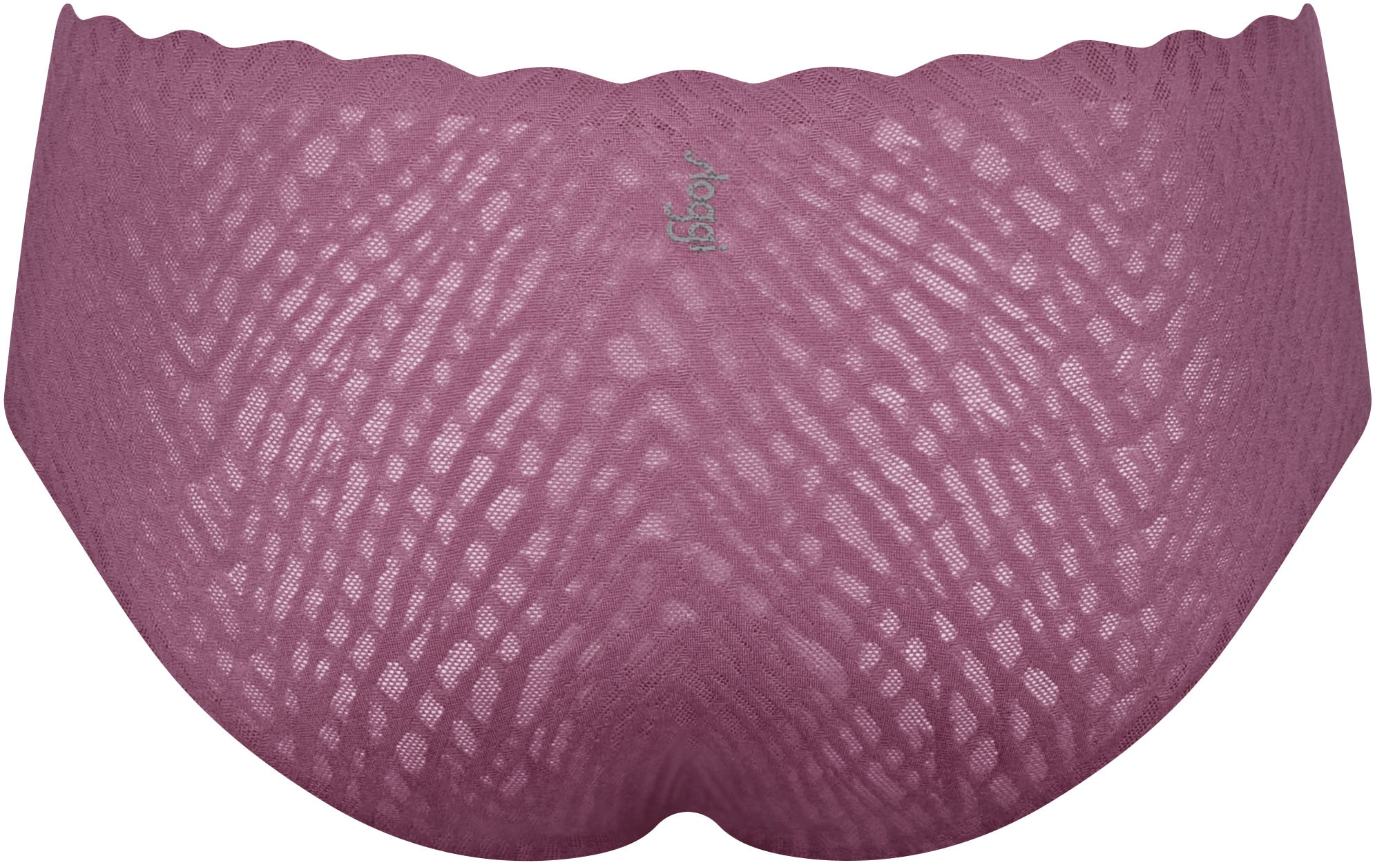 sloggi Hipster »ZERO Feel Bliss«, gewellte Free-Cut-Kanten, tiefer Sitz, elastische Spitze mit Grafik