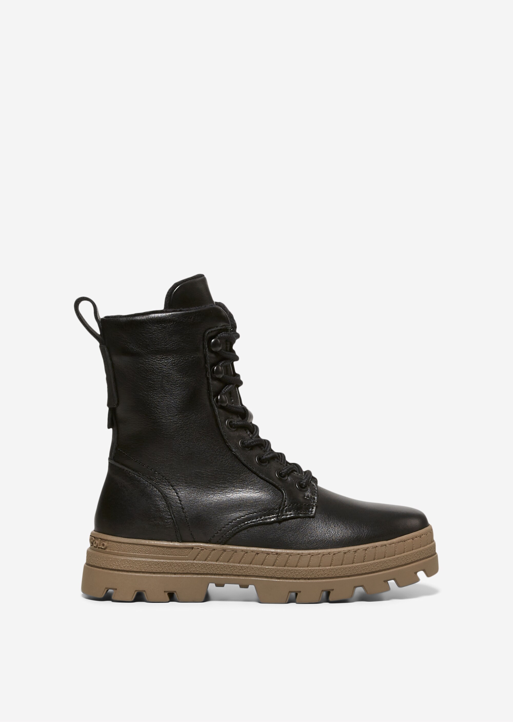 Schnürstiefel und flauschigem Mikrofaser-Futter