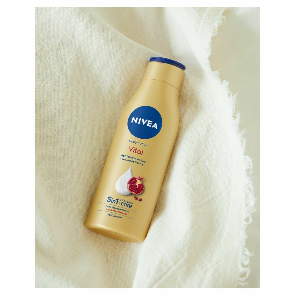 6x Nivea Bodylotion Vital250 ml