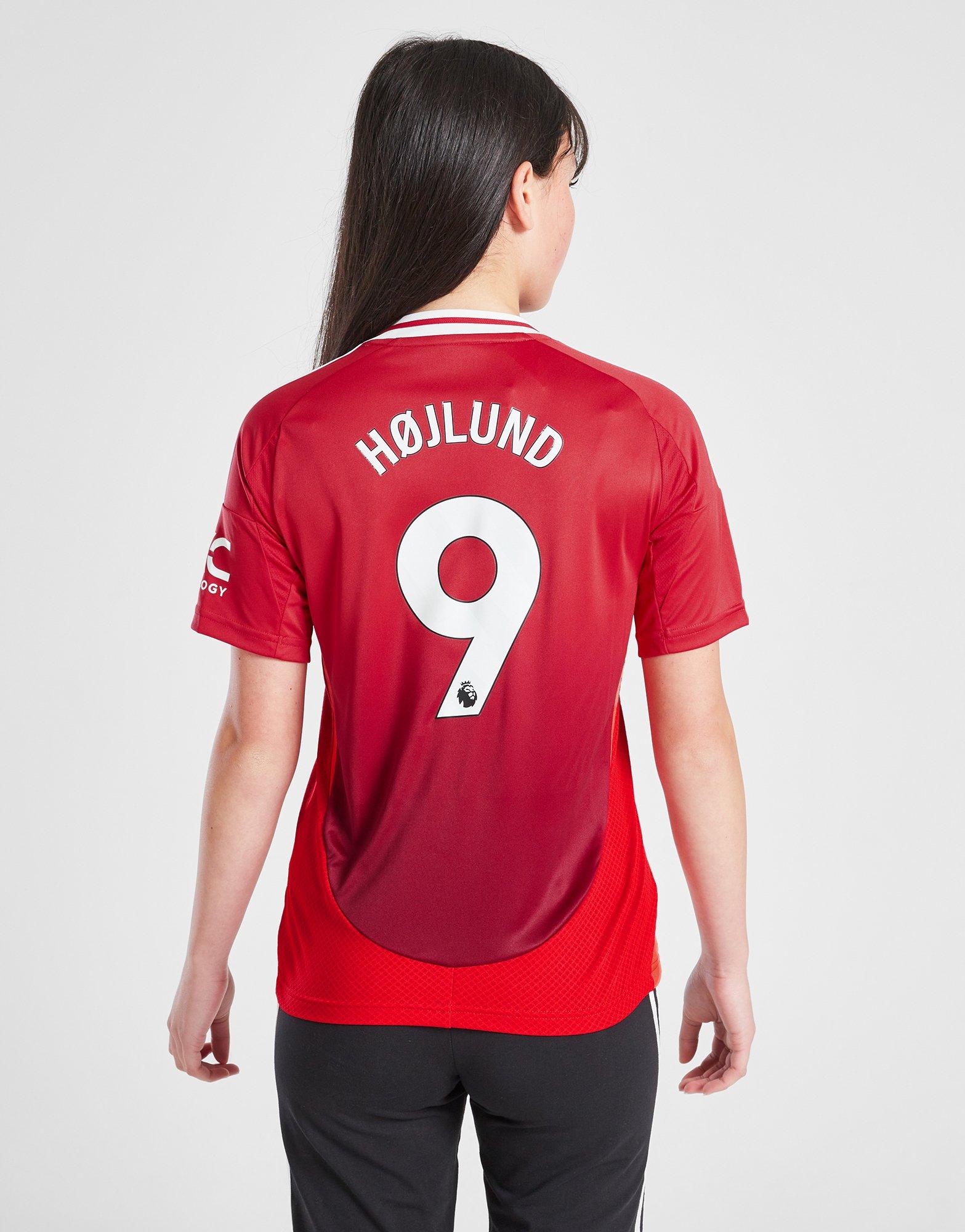 adidas Manchester United 24/25 Hojlund #9 Home Shirt JR