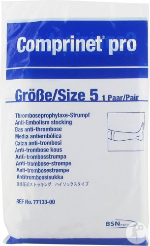 Bsn Medical Comprinet Pro Knee Bas Anti-Embolie Taille 5 Paire 1 (7713300)