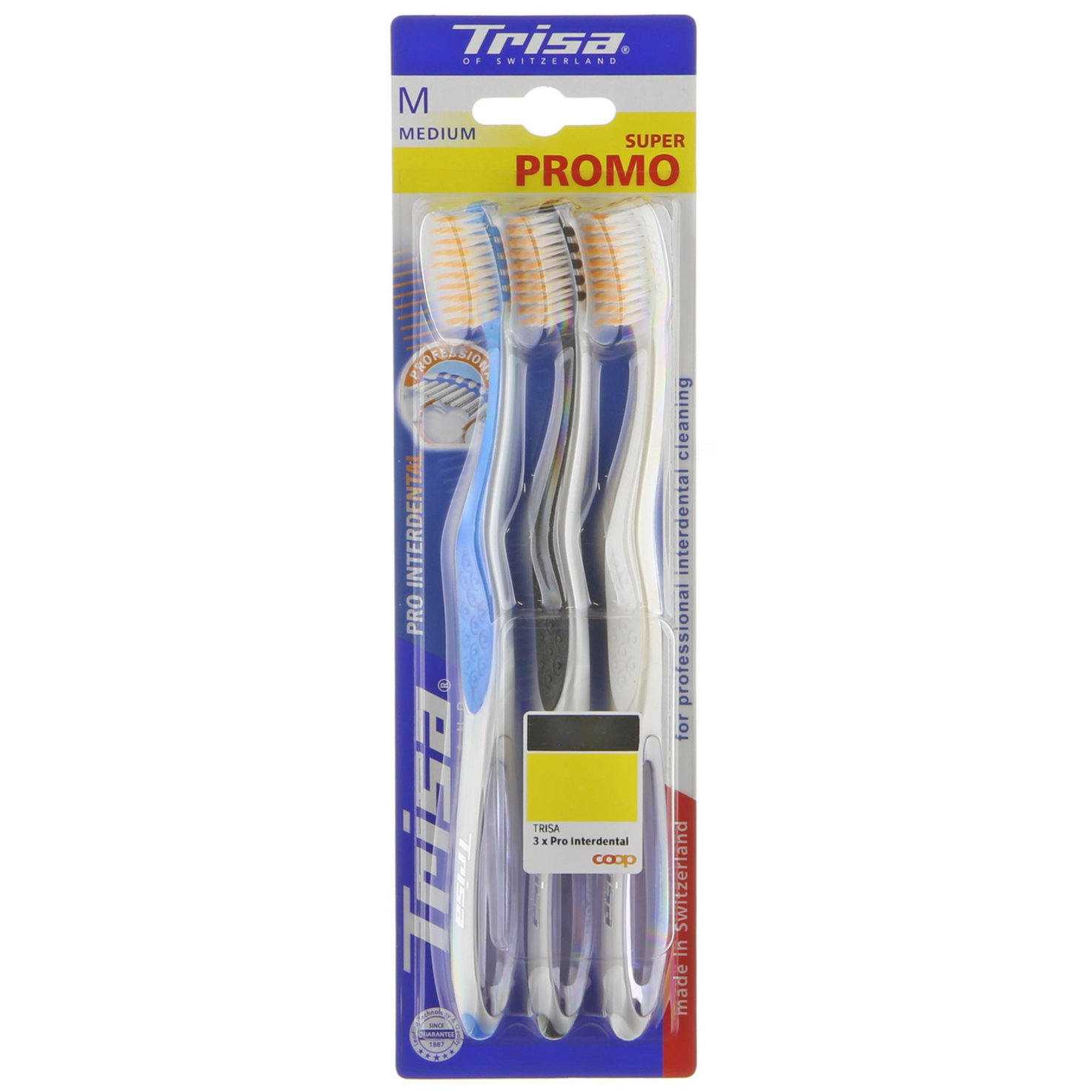 Trisa Zahnbürste Pro Interdental Medium 3 Stück