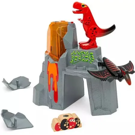 BRIO Dinosaurier-Vulkan mit Ausbruchsfunktion
