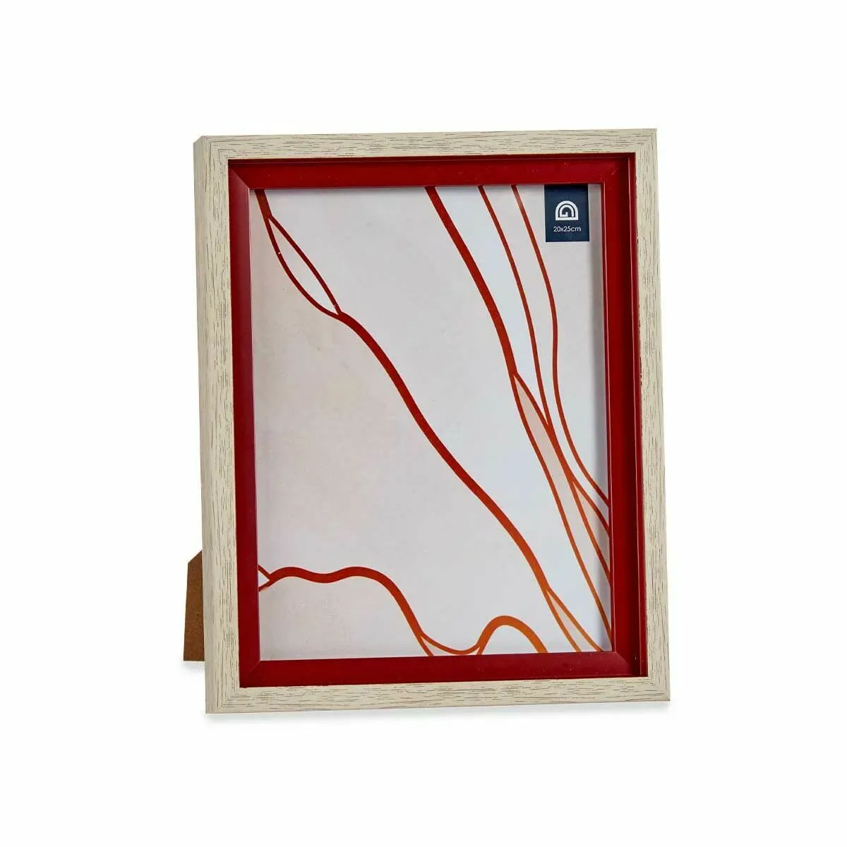 Gift Decor Verre Rouge Bois