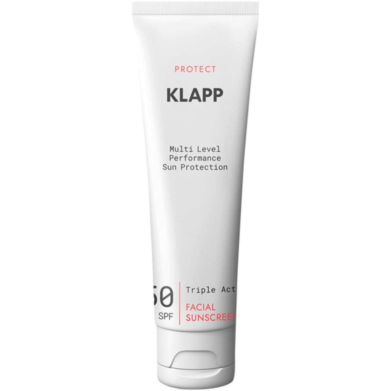 Klapp, Multi Level Performance Sun Protection Triple Action Facial Sunscreen 50 SPF