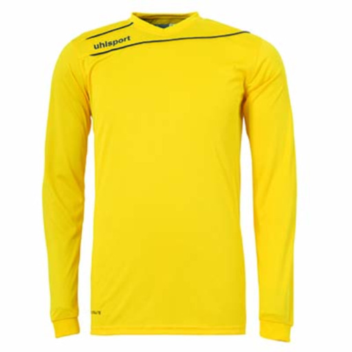 Stream 3.0 Camiseta Ml Amarillo Maiz/negro Uhlsport