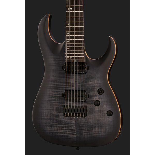 Harley Benton Amarok-7 BKNT Flame Burst