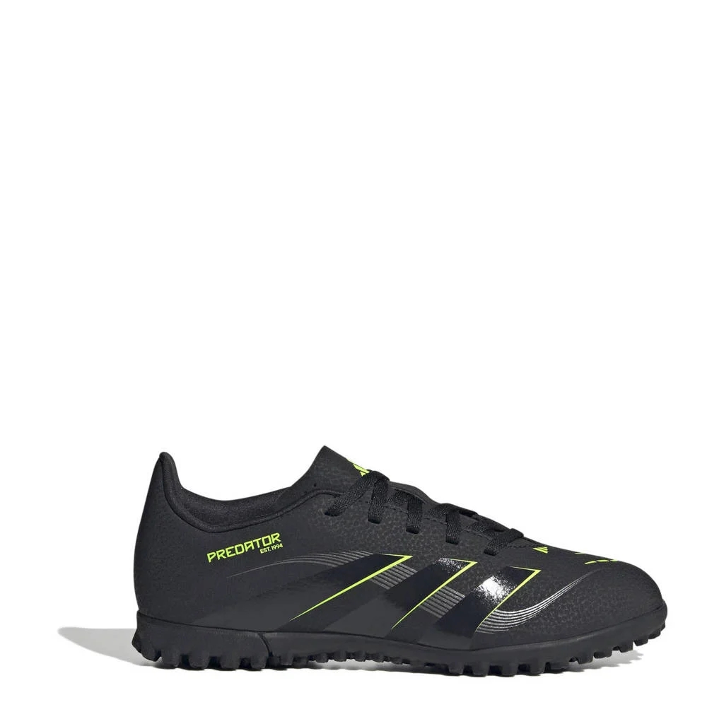 adidas Performance Predator Clubjunior voetbalschoenen zwart/antraciet