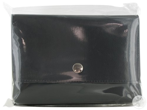 Medidose Leatherette Pilulier De Poche Noir 1 Pièce