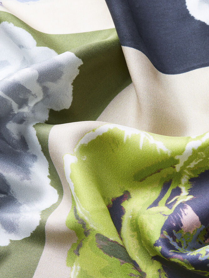Becksöndergaard Perulia Twill Sia Scarf Sphagnum green