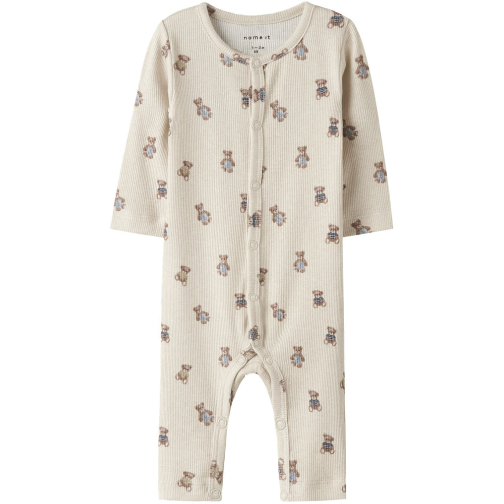 Køb Name It Peyote Melange Nbmdenkab Ls Onesie