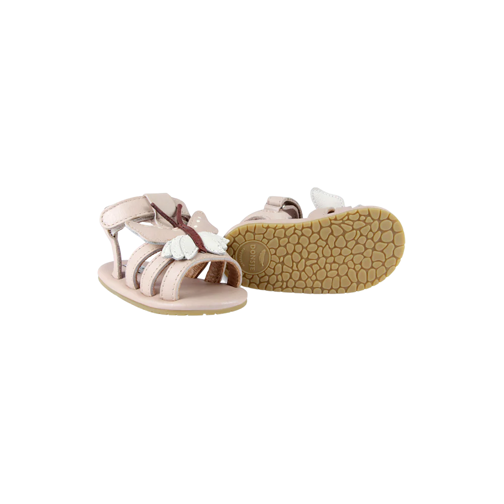 Tuti Sky Sandals | Butterfly | Powder Metallic Nubuck