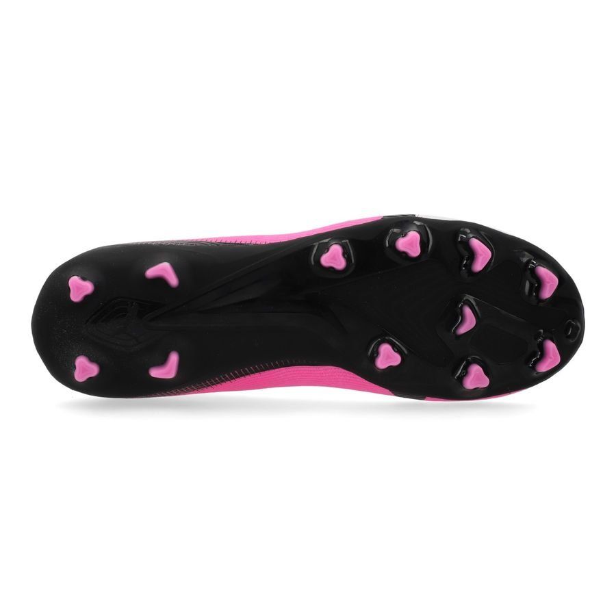 PUMA Ultra Pro FG/AG Phenomenal - Poison Pink/Blanc/Noir Enfant