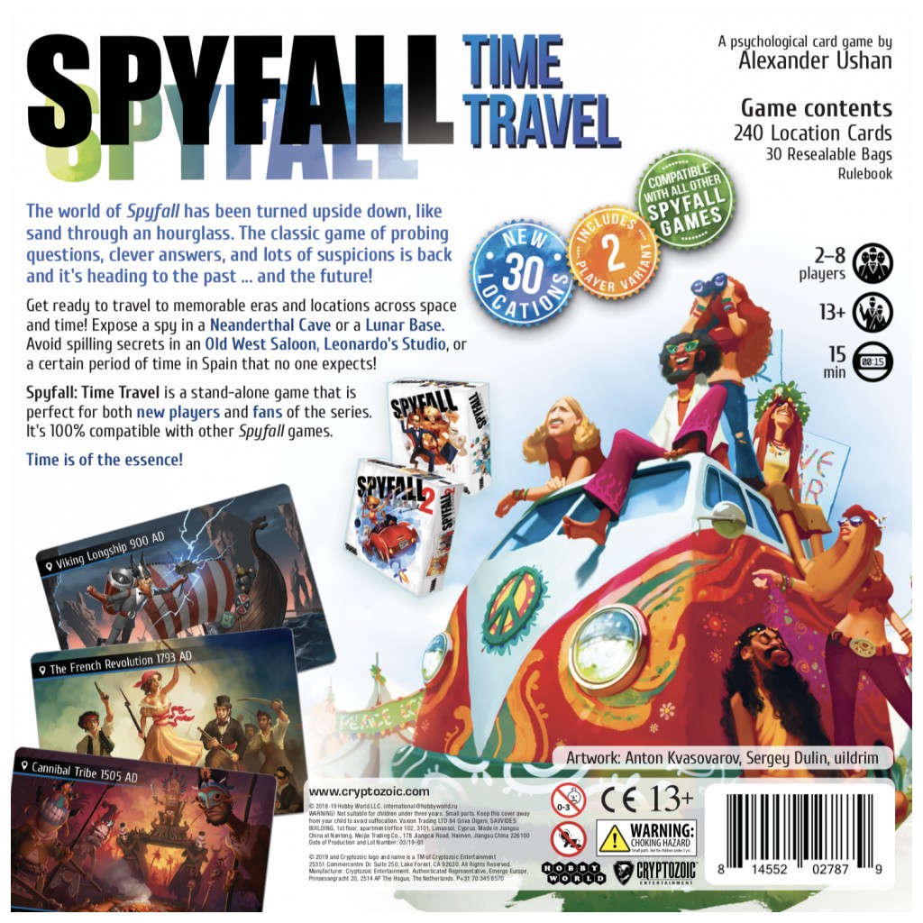 Spyfall: Time Travel