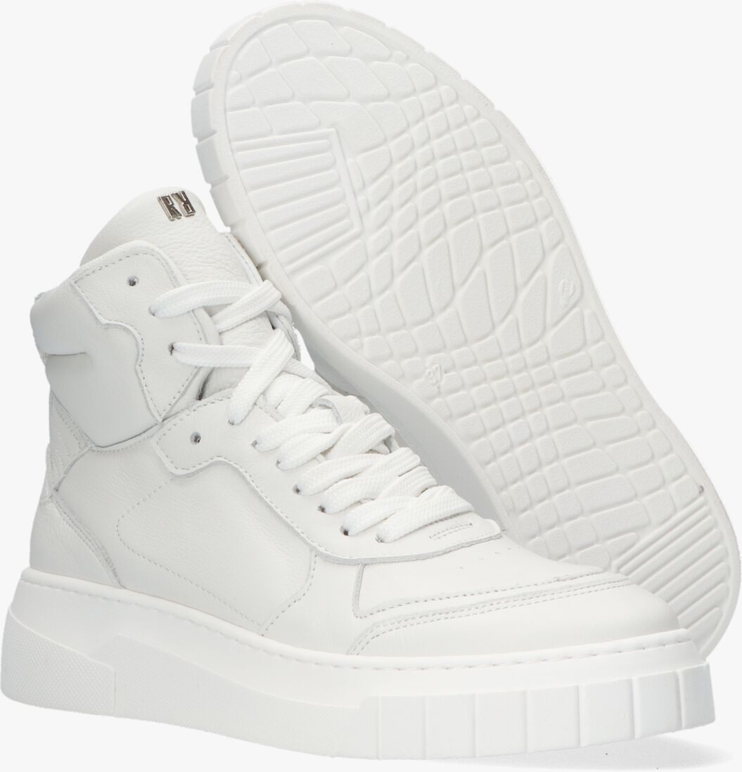 RED-RAG witte red-rag hoge sneaker 76398