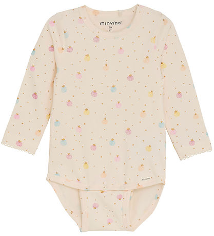 Minymo Body l/ä - White Swan m. Äpfel