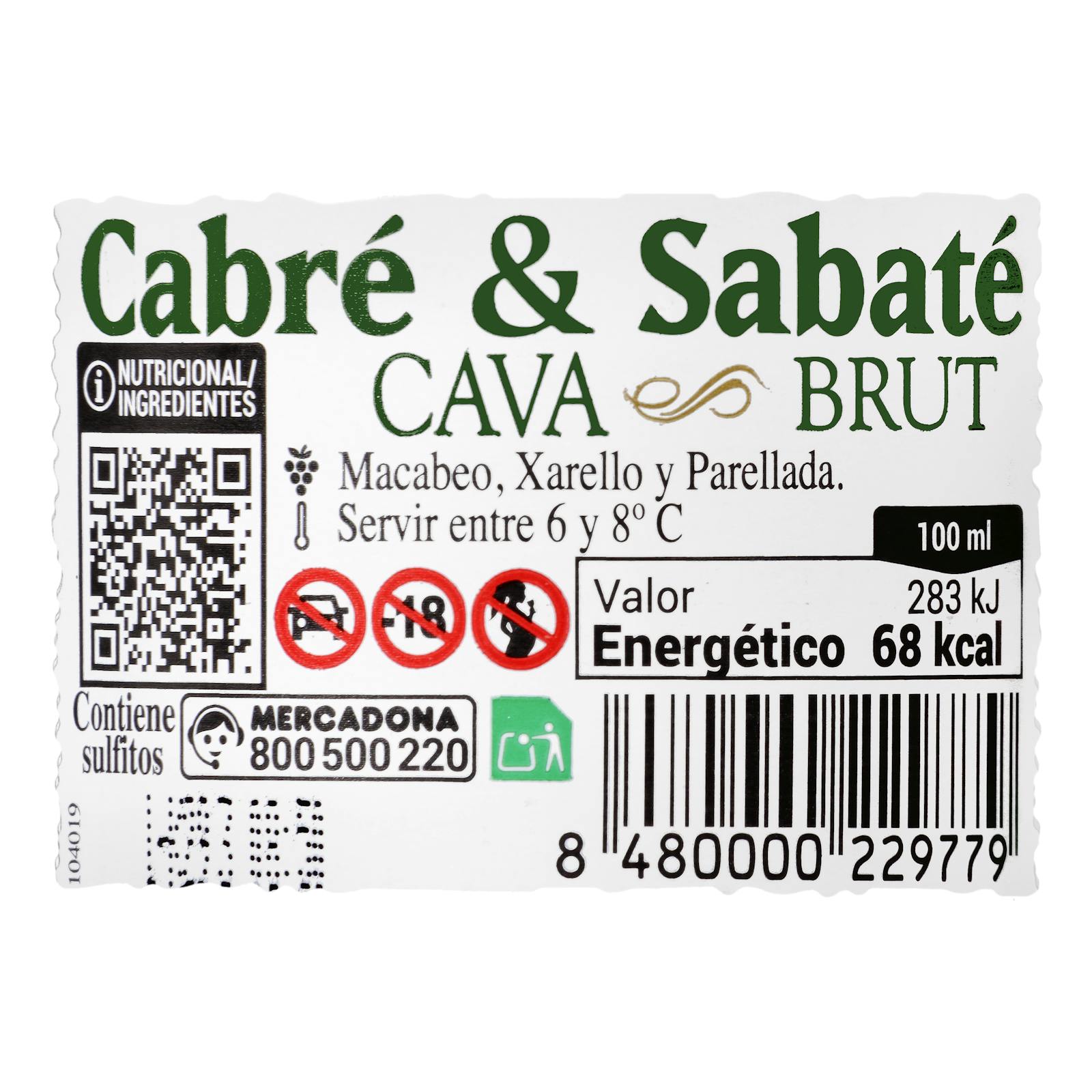 Cava brut Cabré & Sabaté