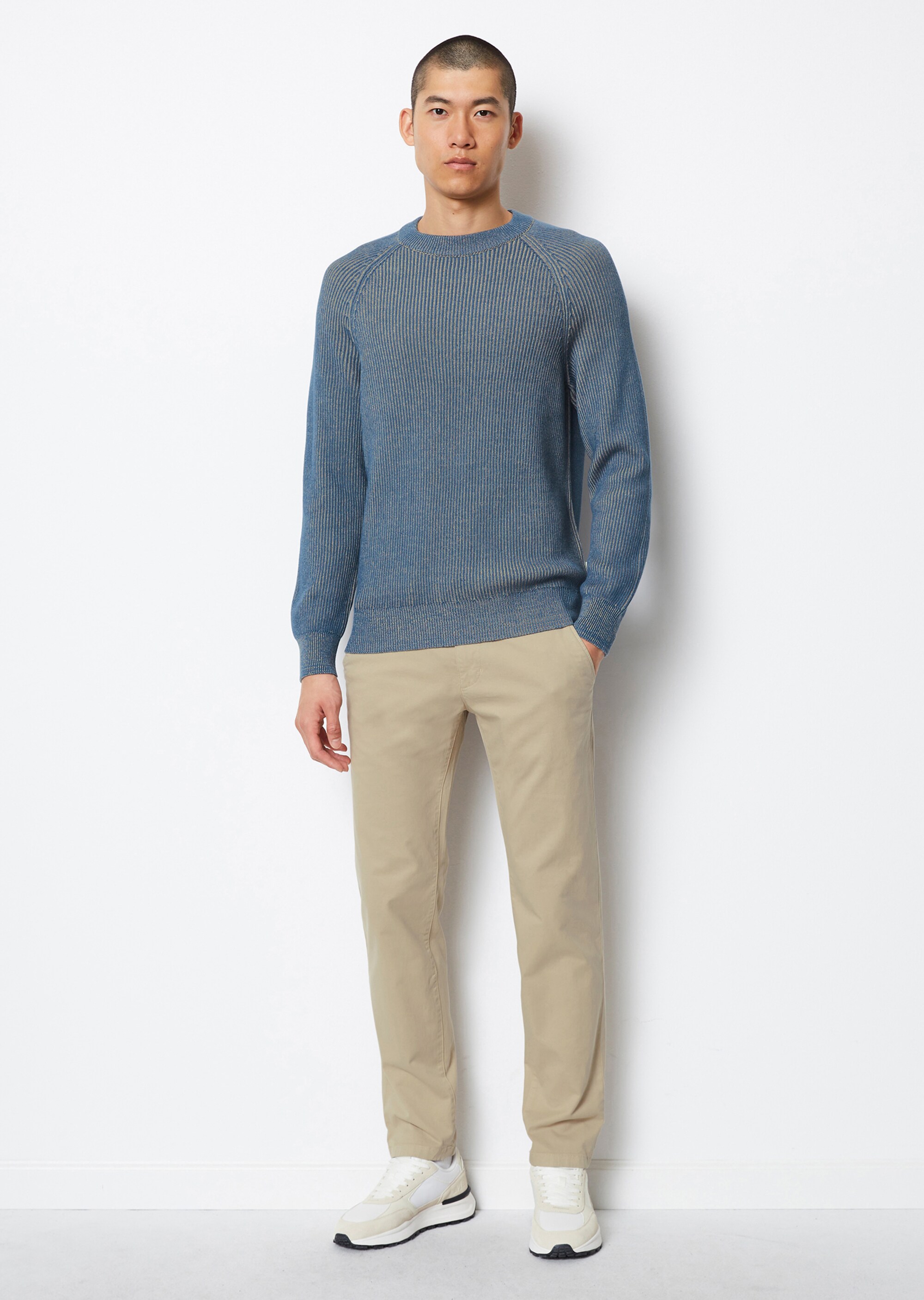 Pullover regular aus reiner Bio-Baumwolle