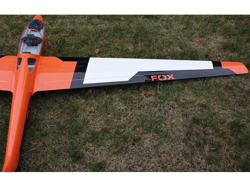 robbe Motorsegler MDM-1 FOX 3500 mm, PNP Kunstflug Segelflugzeug in GFK/CFK Bauweise mit Motor und Servos